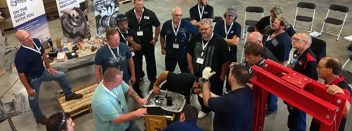 We provide training for the reassembly of the Volvo I-Shift AT2612D automatic transmission, as part of the Fersa Care program in the United States.