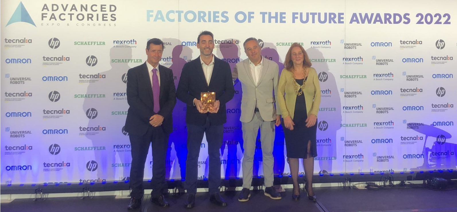 Fersa es galardonada con el premio a la Investigación y desarrollo de inteligencia artificial aplicada en plantas industriales