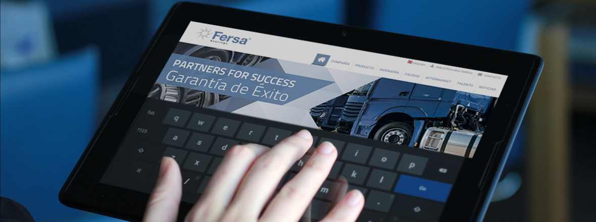 Fersa is launching its new corporate website, including the latest information, more content and services, and an updated design enabling flexible and intuitive navigation.